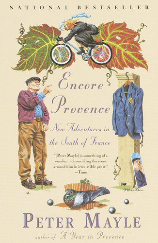 Encore Provence: New Adventures in the South of France (Vintage Departures) book cover by Peter Mayle