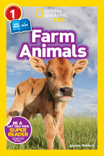 Farm Animals (National Geographic Kids Readers, Level 1/Co-Reader) (National Geographic Kids Readers) book cover by Joanne Mattern, National Geographic Kids