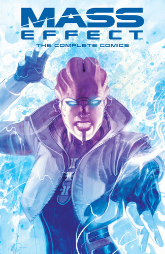 Mass Effect: The Complete Comics book cover by Mac Walters, John Jackson Miller, Jeremy Barlow