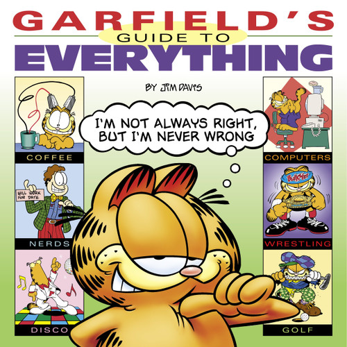 Garfield's Guide to Everything (Garfield) book cover by Jim Davis