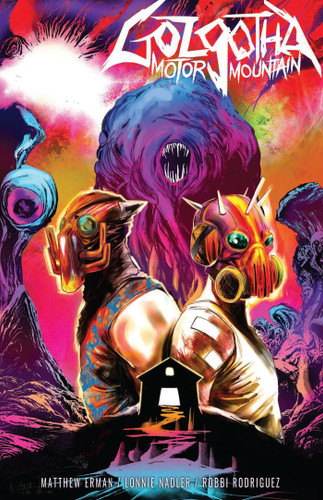 Golgotha Motor Mountain book cover by Matthew Erman, Lonnie Nadler