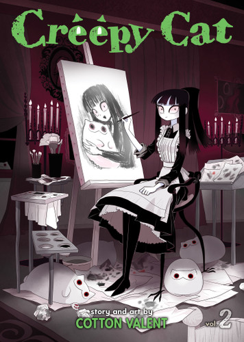 Creepy Cat Vol. 2 (Creepy Cat) book cover by Cotton Valent