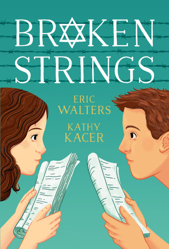 Broken Strings book cover by Eric Walters, Kathy Kacer