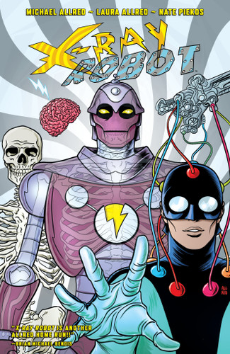 X-RAY ROBOT book cover by Michael Allred