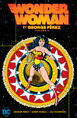 Wonder Woman by George Perez Vol. 5 book cover by George Pérez