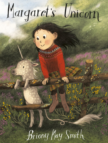 Margaret's Unicorn book cover by Briony May Smith