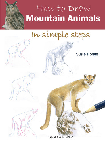 How to Draw Mountain Animals in simple steps (How to Draw) book cover by Susie Hodge