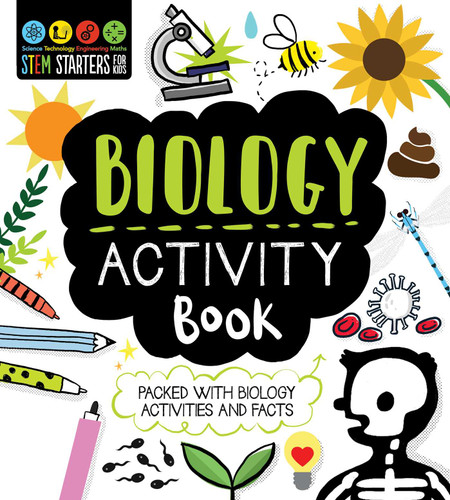 STEM Starters for Kids Biology Activity Book: Packed with Activities and Biology Facts (STEM Starters for Kids) book cover by Jenny Jacoby