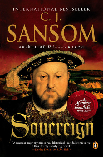 Sovereign: A Matthew Shardlake Tudor Mystery (A Matthew Shardlake Tudor Mystery) book cover by C. J. Sansom