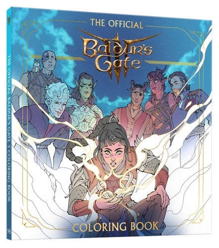 The Official Baldur's Gate 3 Coloring Book (Dungeons & Dragons) book cover by Official Dungeons & Dragons Licensed