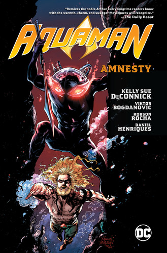 Aquaman Vol. 2: Amnesty book cover by Kelly Sue DeConnick