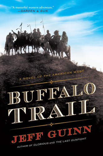 Buffalo Trail: A Novel of the American West (A Cash McLendon Novel) book cover by Jeff Guinn