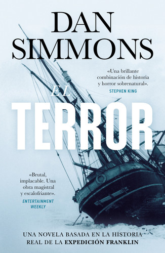 El Terror / The Terror book cover by Dan Simmons