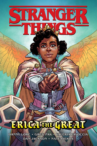 Stranger Things: Erica the Great (Graphic Novel) book cover by Greg Pak, Danny Lore