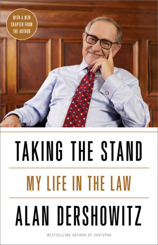Taking the Stand: My Life in the Law book cover by Alan Dershowitz