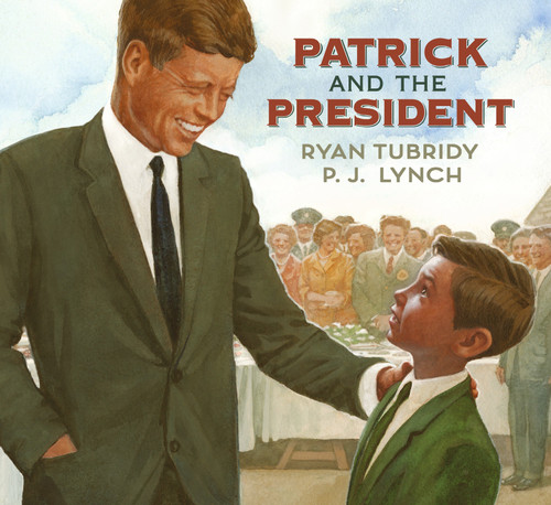 Patrick and the President book cover by Ryan Tubridy