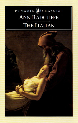 The Italian book cover by Ann Radcliffe