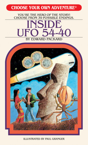 Inside UFO 54-40 (Choose Your Own Adventure Retro Editions) book cover by Edward Packard