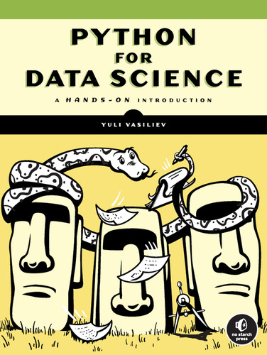 Python for Data Science: A Hands-On Introduction book cover by Yuli Vasiliev