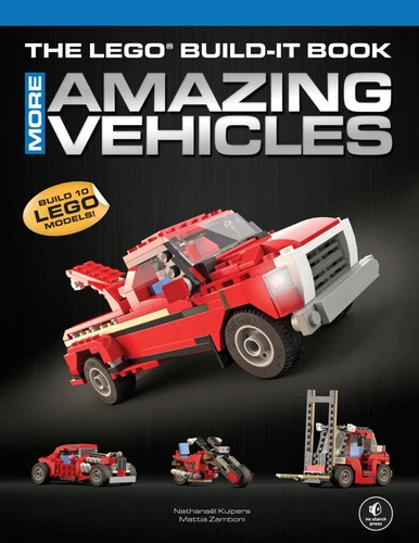 The LEGO® Build-It Book, Vol. 2: More Amazing Vehicles book cover by Nathanael Kuipers, Mattia Zamboni