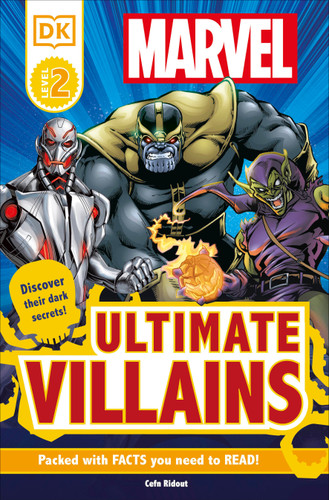 DK Readers L2: Marvel's Ultimate Villains (DK Readers Level 2) book cover by Cefn Ridout