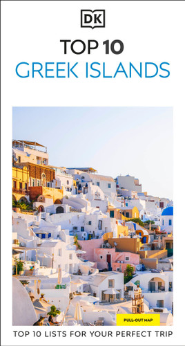 DK Top 10 Greek Islands: Top 10 lists for your perfect trip, plus an all-weather folded map (Pocket Travel Guide) book cover by DK Travel