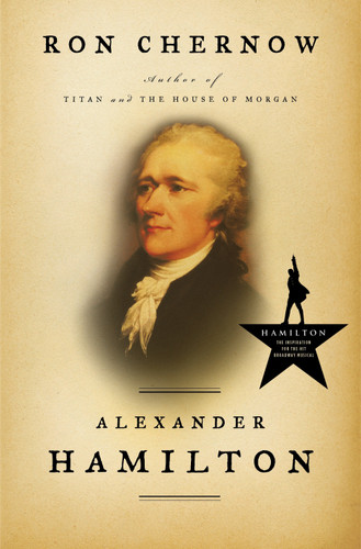 Alexander Hamilton book cover by Ron Chernow