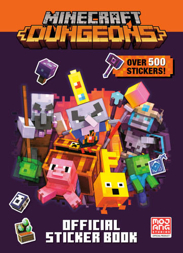 Minecraft Official Dungeons Sticker Book (Minecraft) book cover by Random House