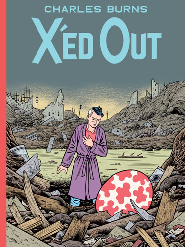 X'ed Out (Pantheon Graphic Library) book cover by Charles Burns