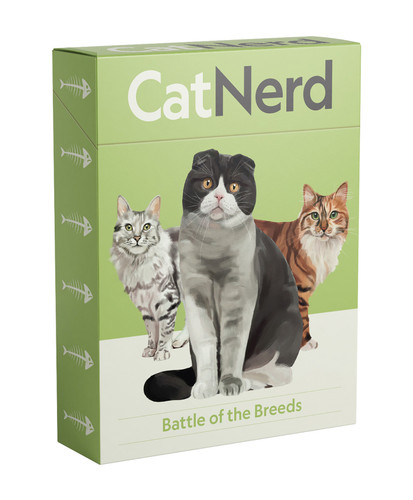 Cat Nerd: Battle of the breeds book cover by 