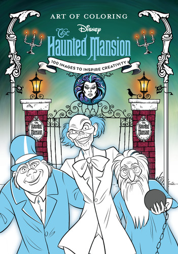 Art of Coloring: The Haunted Mansion (Art of Coloring) book cover by Disney Books