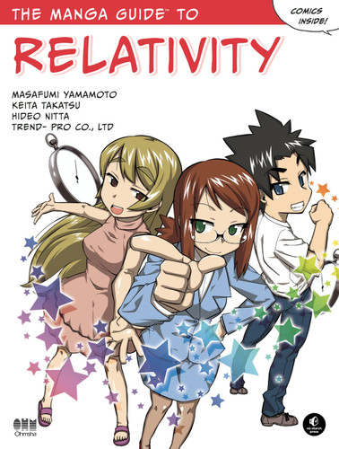 The Manga Guide to Relativity (The Manga Guides) book cover by Hideo Nitta, Masafumi Yamamoto, Keita Takatsu, Co Ltd Trend