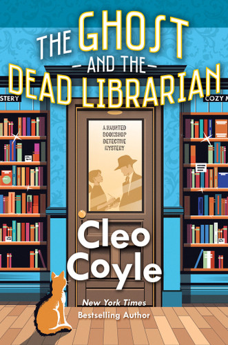 The Ghost and the Dead Librarian (A Haunted Bookshop Detective Mystery) book cover by Cleo Coyle
