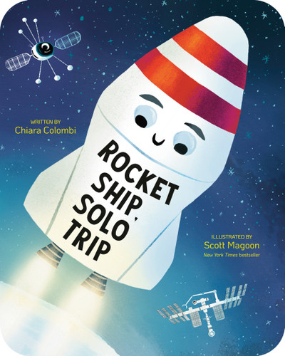 Rocket Ship, Solo Trip (The Rocket Ship Series) book cover by Chiara Colombi