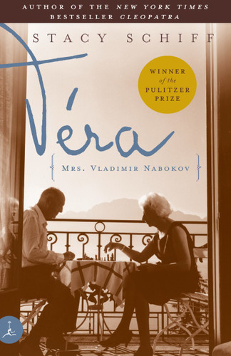 Vera: (Mrs. Vladimir Nabokov) book cover by Stacy Schiff