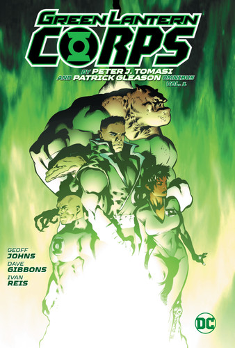 Green Lantern Corp Omnibus by Peter J. Tomasi and Patrick Gleason book cover by Peter J. Tomasi