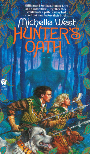 Hunter's Oath (Sacred Hunt) book cover by Michelle West