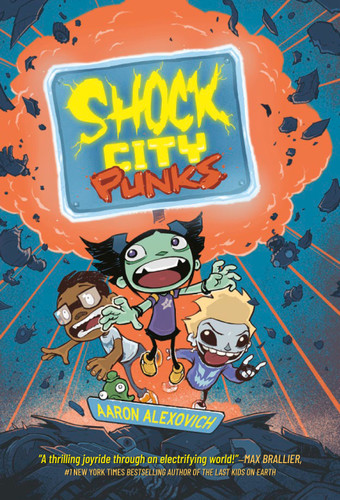 Shock City Punks: A Graphic Novel book cover by Aaron Alexovich