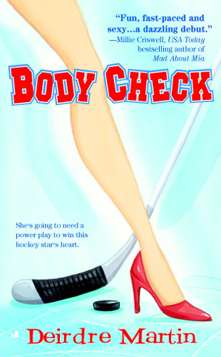 Body Check (New York Blades) book cover by Deirdre Martin