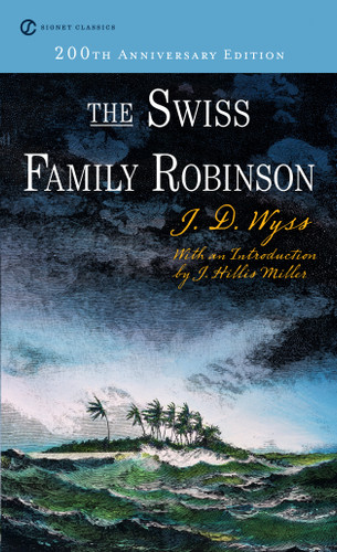 The Swiss Family Robinson book cover by Johann David Wyss