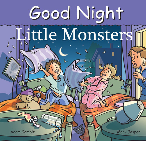 Good Night Little Monsters (Good Night Our World) book cover by Adam Gamble, Mark Jasper
