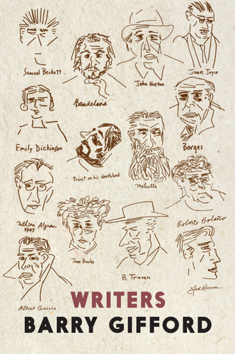 Writers book cover by Barry Gifford