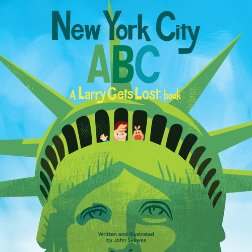 New York City ABC: A Larry Gets Lost Book (Larry Gets Lost) book cover by John Skewes