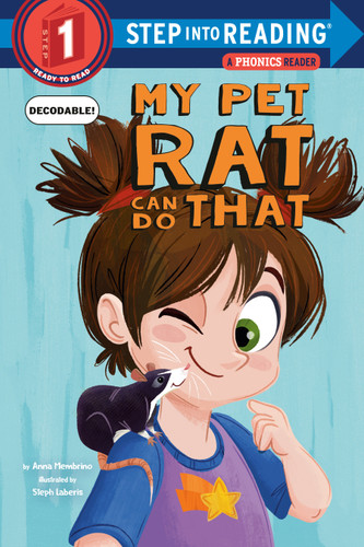 My Pet Rat Can Do That (Step into Reading, Step 1) book cover by Anna Membrino