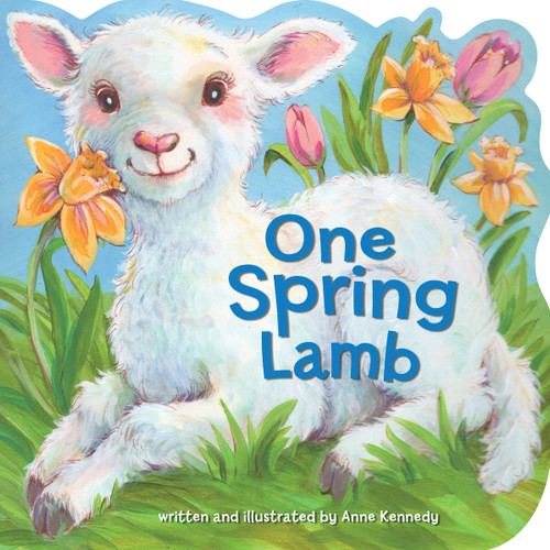 One Spring Lamb book cover by Anne Vittur Kennedy