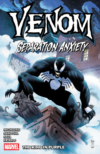 Venom: Separation Anxiety - The King In Purple (VENOM: SEPARATION ANXIETY) book cover by David Michelinie