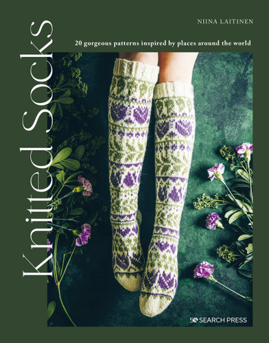 Knitted Socks: 20 gorgeous patterns inspired by places around the world book cover by Niina Laitinen