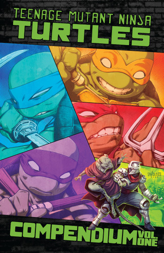 Teenage Mutant Ninja Turtles: Ongoing Compendium, Vol. 1 book cover by Kevin Eastman, Tom Waltz