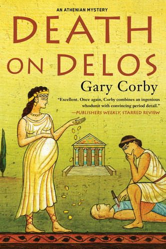 Death on Delos (An Athenian Mystery) book cover by Gary Corby