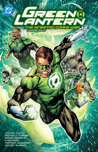 Green Lantern: The Sinestro Corps War Compendium book cover by Geoff Johns